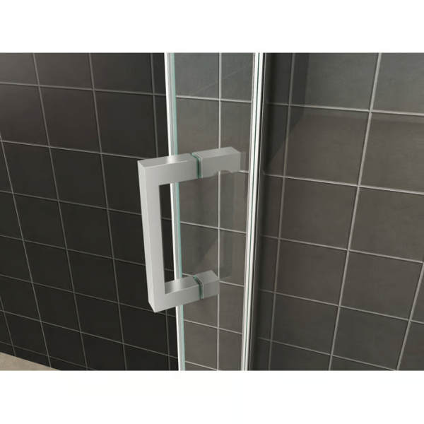 Saniselect Shower cabin pentagonal 100x100x200 cm Nanoglass - Afbeelding 3