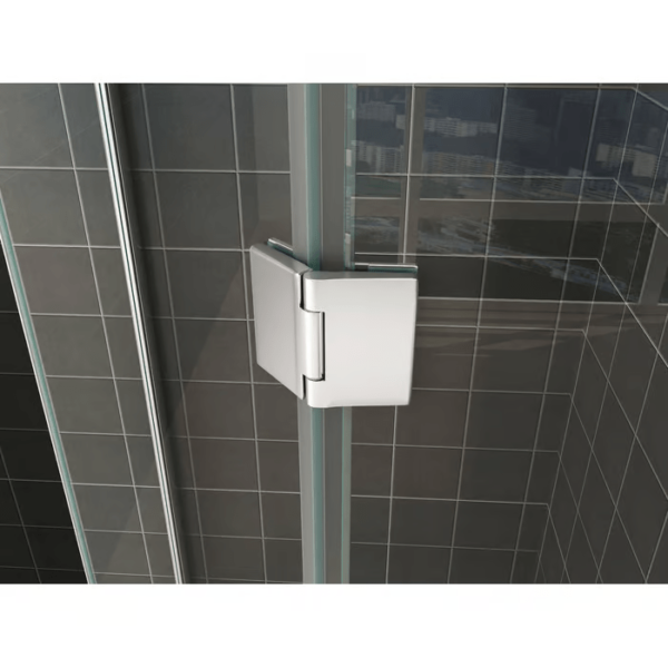 Saniselect Shower cabin pentagonal 100x100x200 cm Nanoglass - Afbeelding 2